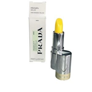 Prada Mini Lip Balm banana yellow